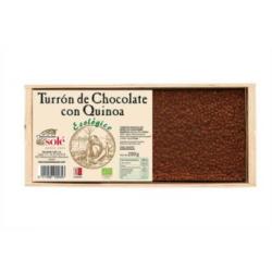 TURRON CHOCOLATE con quinoa 200gr. ECO
