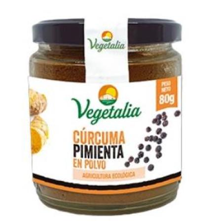 CURCUMA+PIMIENTA NEGRA polvo 80gr. BIO