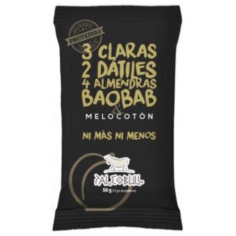 PALEOBULL barritas melocoton caja 15ud.