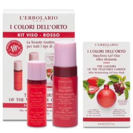 COLORES DEL HUERTO KIT CARA ROJO - MOUSE 100 ml+CREMA 50ml +