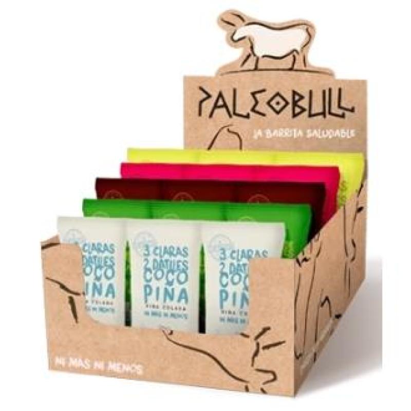 PALEOBULL barritas pack nuevos sabores caja 15ud