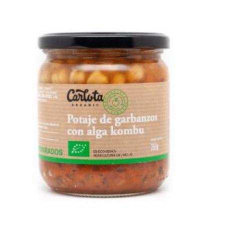 POTAJE DE GARBANZOS con alga kombu 350gr. ECO SG