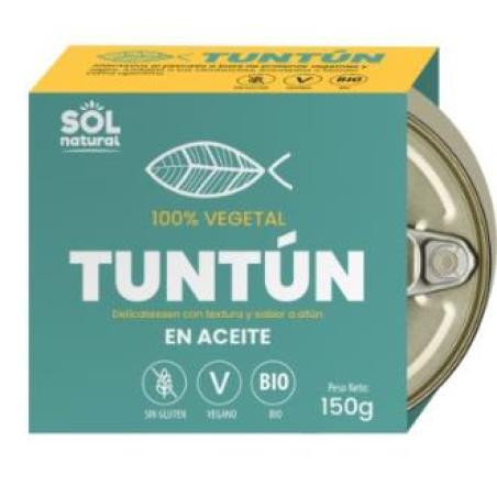 TUNTUN ATUN en aceite 150gr. BIO VEGAN