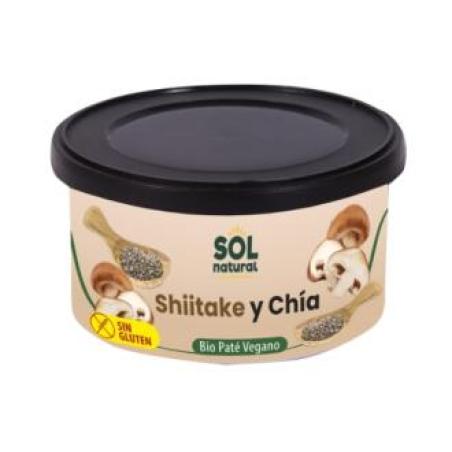 PATE DE SHIITAKE-CHIA 125gr. BIO SG VEGAN