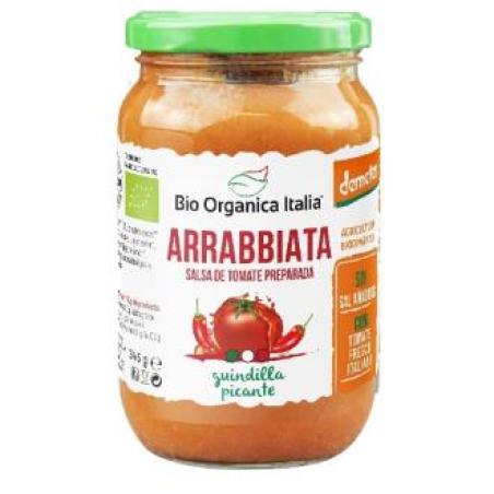 SALSA TOMATE ARRABIATA 345 ml BIO