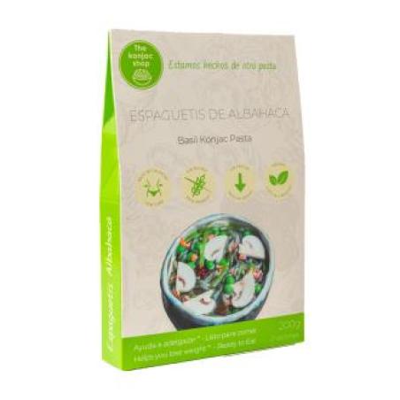 ESPAGUETIS DE ALBAHACA DE KONJAC 200gr. SG VEGAN