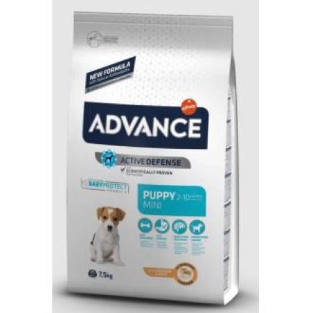ADVANCE CANINE PUPPY MINI POLLO ARROZ 7,5kg.