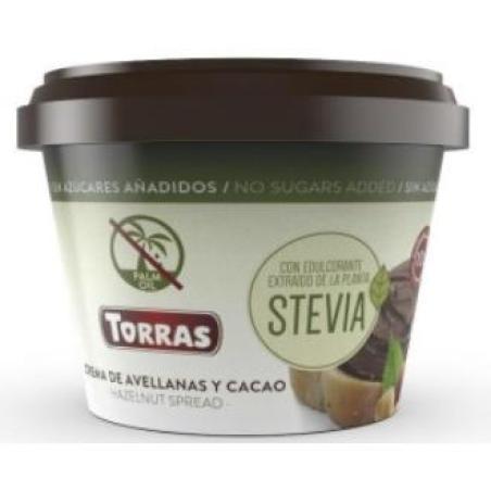 CREMA CACAO-AVELLANA STEVIA 200gr