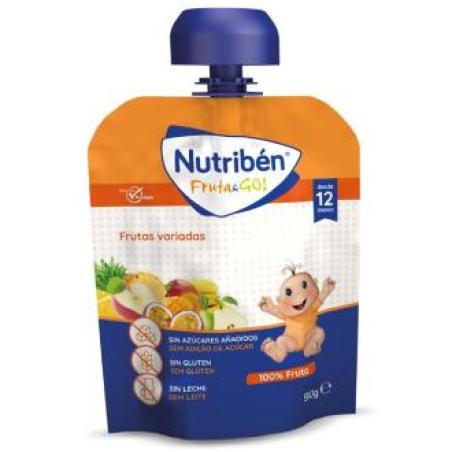 NUTRIBEN FRUTA AND GO FRUTAS VARIADAS 90gr. NUTRIBEN FRUTA AND GO FRUTAS VARIADAS 90gr.
