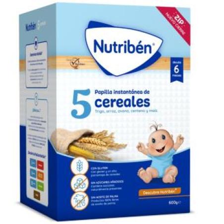 NUTRIBEN 5 CEREALES 600gr.