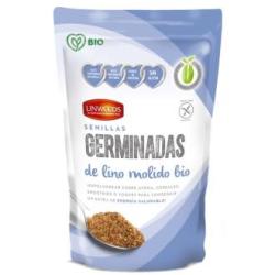 SEMILLAS DE LINO germinadas molidas 200gr. BIO