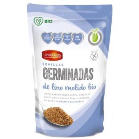 SEMILLAS DE LINO germinadas molidas 200gr. BIO