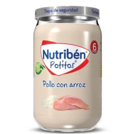 NUTRIBEN POTITO POLLO ARROZ 235gr.+6m