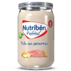NUTRIBEN POTITO POLLO PATATITAS 235gr.+6m