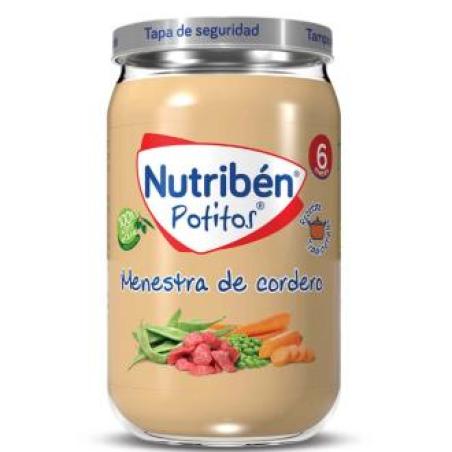 NUTRIBEN POTITO MENESTRA DE CORDERO 235gr.