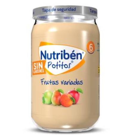 NUTRIBEN POTITO FRUTAS VARIADAS 235gr.+6m