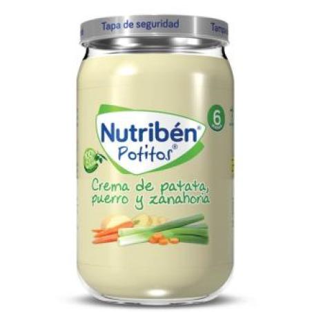 NUTRIBEN POTITO CREMA PATATA-PUERRO-ZANAHORIA 235g
