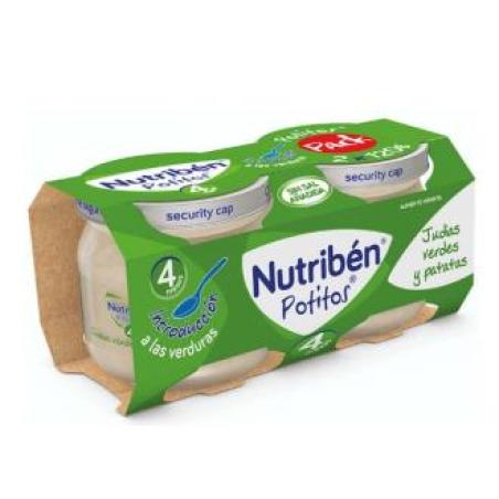 NUTRIBEN PACK POTITO INICIO VERDURAS 2 X120gr