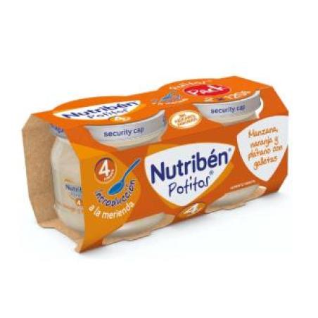 NUTRIBEN POTITO MANZA-NARAN-PLATA-GALLE 2X120gr