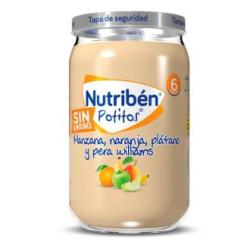 NUTRIBEN POTITO MANZANA NARANJA PLATANO PERA 235gr