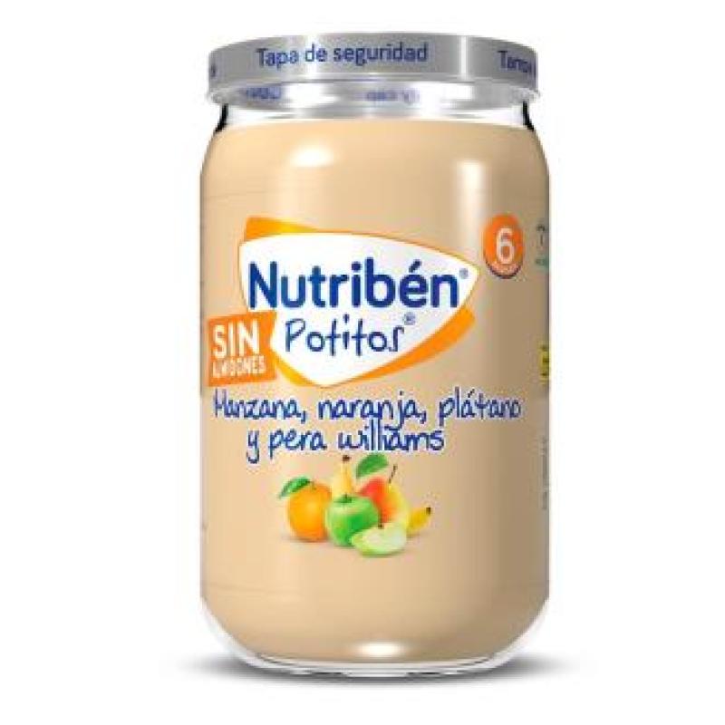 NUTRIBEN POTITO MANZANA NARANJA PLATANO PERA 235gr