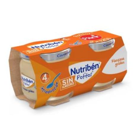 NUTRIBEN POTITO INTRODUCCION MANZANA GOLD. 2x120gr