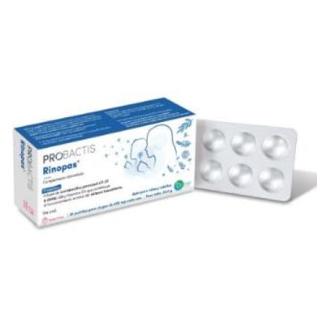 PROBACTIS RINOPAS fresa 30pastillas para chupar.