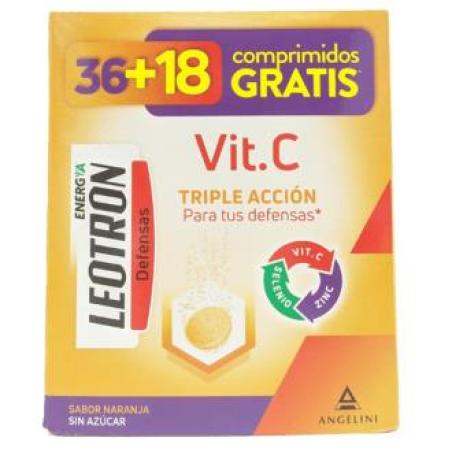 LEOTRON VIT C 36comp.+18comp. de regalo