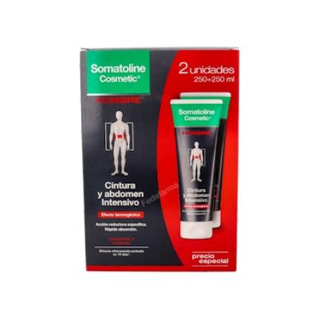 SOMATOLINE HOMBRE DUPLO abdomen noche 2 x 250ml