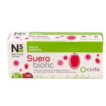 NS SUEROBIOTIC FRESA 6 sobres