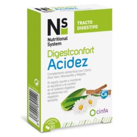 NS DIGESTCONFORT ACIDEZ 30 comp