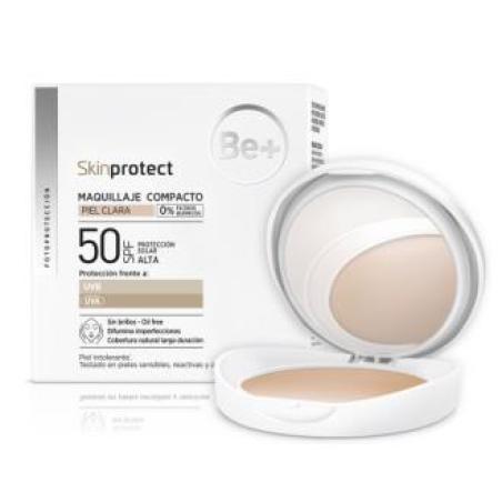 BE+ MAQUILLAJE COMP P/CLARA spf 50+ 10gr