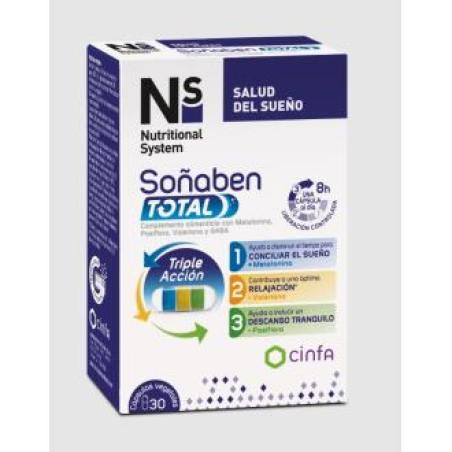 NS CINFA SOÑABEN TOTAL 30 vegcaps