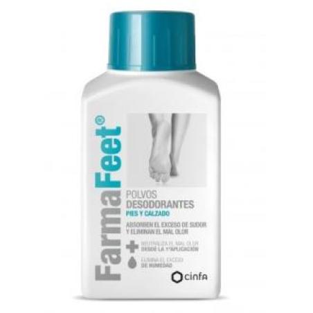 FARMAFEET POLVOS desodorantes pies 75gr