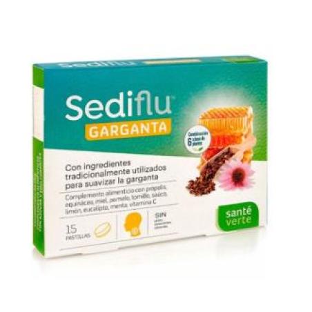 SEDIFLU GARGANTA 15 pastillas