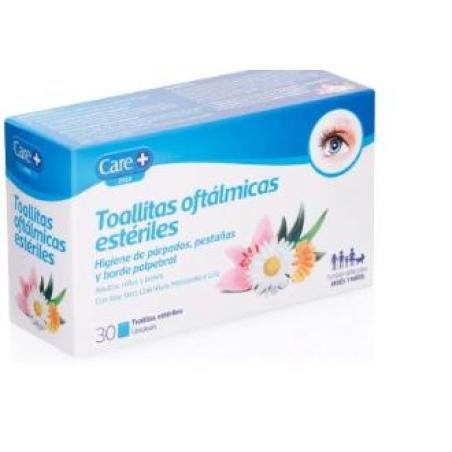 CARE+ TOALLITAS OFTALM STADA EST 30ud