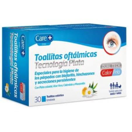 CARE +TOALLITAS OFTALM STADA TECNOL PLATA 30ud