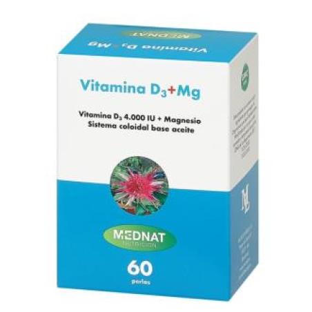 VITAMINA D3 + MAGNESIO 60perlas