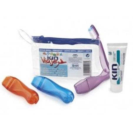 CEPILLO DENTAL KIN VIAJE+PASTA 25gr.