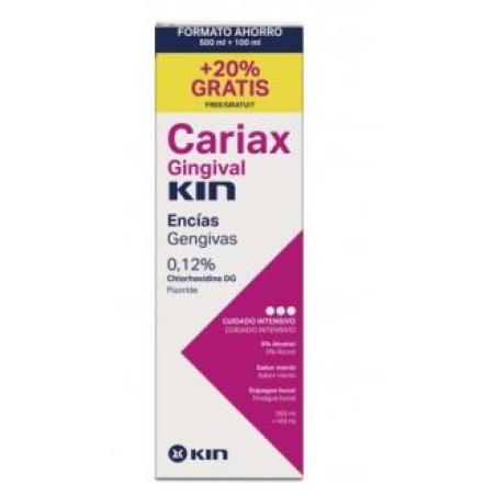 CARIAX GINGIVAL ENCIAS PACK COLUTORIO 500ml +100ml