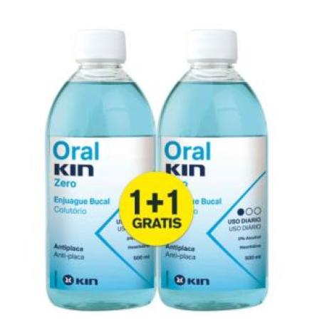 PACK ORALKIN ZERO ENJUAGE 500ml 2x1