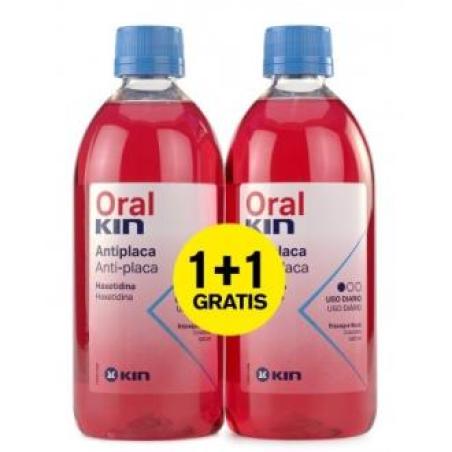 PACK ORALKIN ENJUAGUE BUCAL 500ml 2x1 PACK ORALKIN ENJUAGUE BUCAL 500ml 2x1