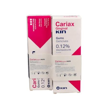 CARIAX GINGIVAL ENCIAS COLUTORIO 250ml+PASTA 75ml.