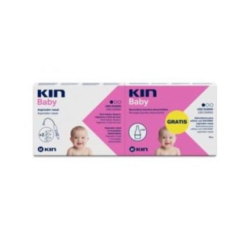 KIN BABY PACK ASPIRADOR NASAL +10 FILTROS REC KIN BABY PACK ASPIRADOR NASAL +10 FILTROS REC
