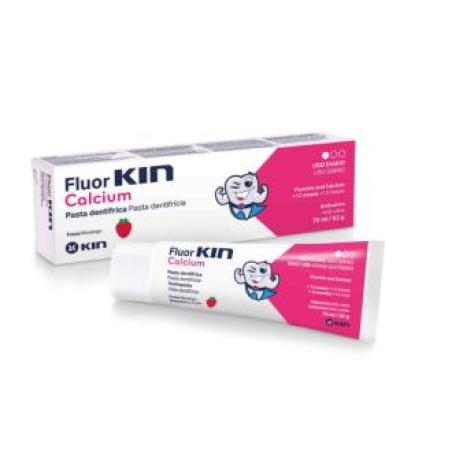 FLUOR KIN CALCIO PASTA INFANTI FRESA 2-6 A 75ml