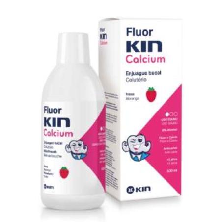 FLUOR KIN CALCIO ENJUAGUE BUCAL 500ml 224 PPM