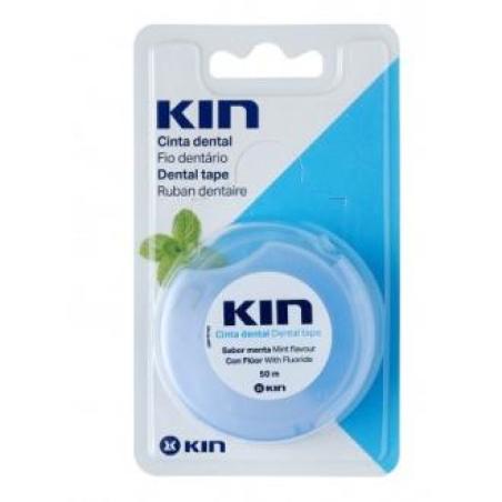 CINTA DENTAL KIN MENTOL FLUOR 50m