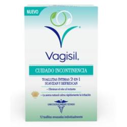 VAGISIL CUIDADO INC TOALLITAS INTIMAS 2en1