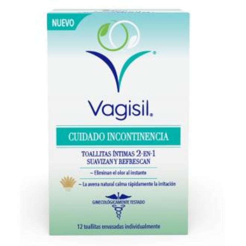 VAGISIL CUIDADO INC TOALLITAS INTIMAS 2en1