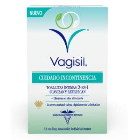 VAGISIL CUIDADO INC TOALLITAS INTIMAS 2en1